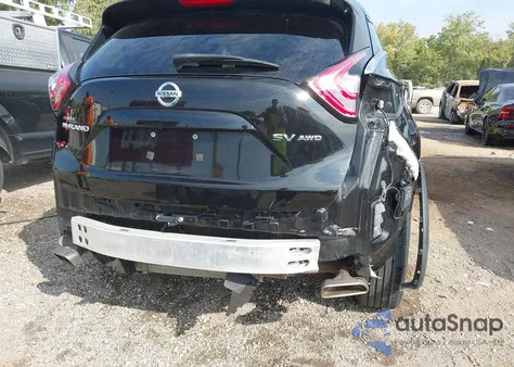 2018 Nissan Murano Sv from USA, damaged, VIN 5N1AZ2MH7JN141802